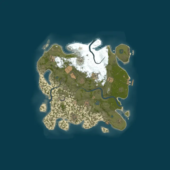 Map of [EU] Dirty Gofer Vanilla | 2x | Town | No puzzles | Quarries