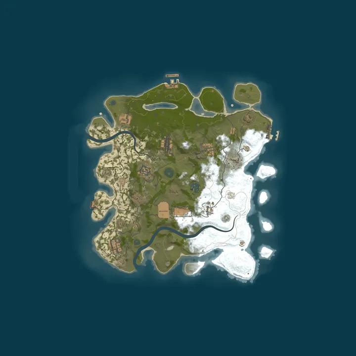 Map of RespawnHost.com Rust Kundenserver