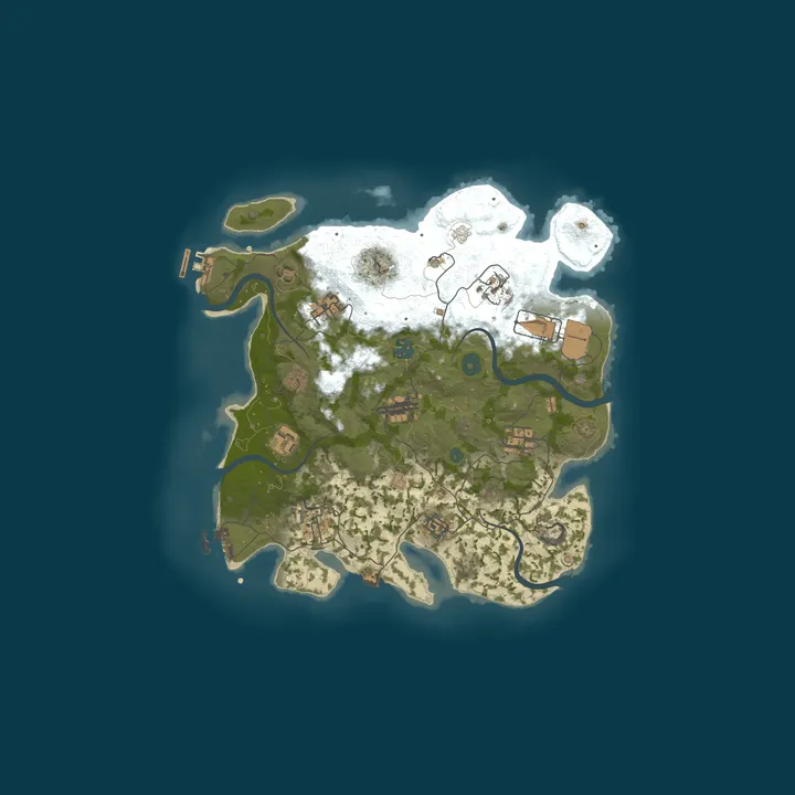 Map of Coog's Hunger Games