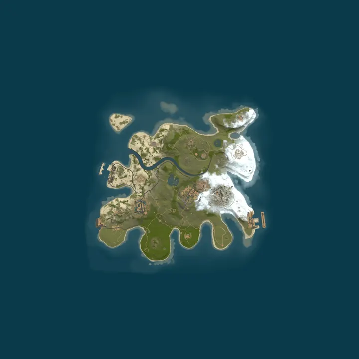 Map of FRESH WIPE!!! PL/EU | ZIEMIA NICZYJA | [PvE/PvP] | NO BP WIPES