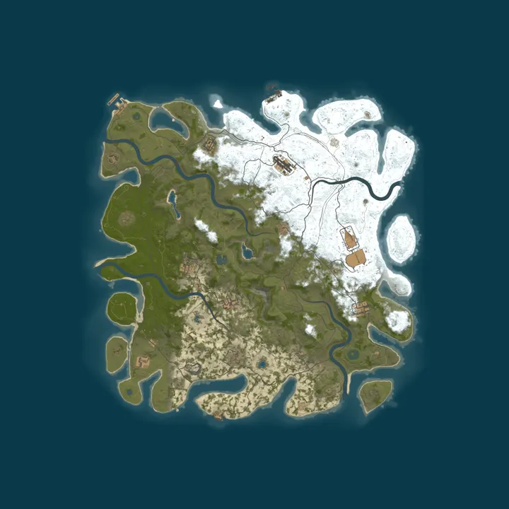 Map of The =NsS= Clan RUST Server