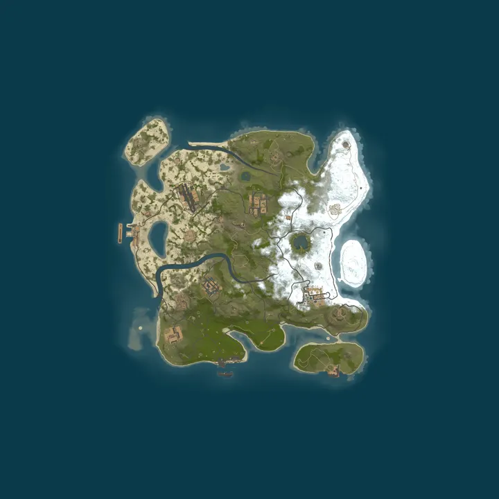 Map of RustyThrones.com | 2X | TRIO | JUST WIPED