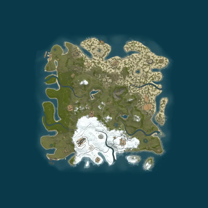 Map of [摸鱼] PVE|无权|仿官|休闲