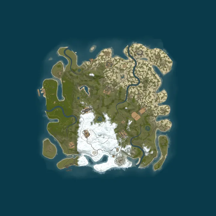 Map of 404 RUST SOLO | ПТ | ДЛЯ НОВИЧКОВ 18.09