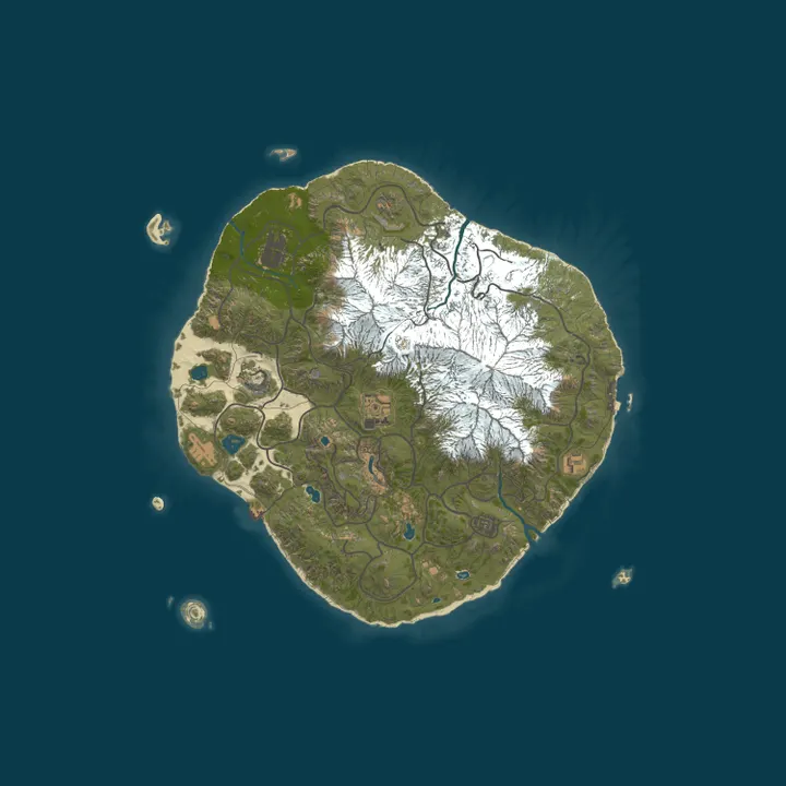 Map of ScrapLand