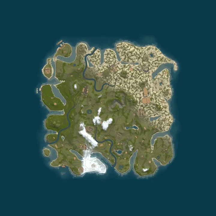 Map of The Darkest Valley | 1000X | BI-WEEKLY| NO VIP | RAIDABLE BASES