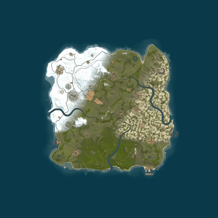 Map of [US]Royal Family Gaming|2X|Solo/Duo/Trio/Quad|Monthly|