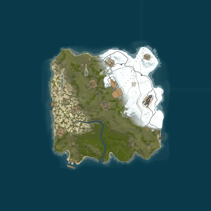 Map of WARBANDITS.GG 2X SOLO ONLY|Loot+|X2 JUST WIPED