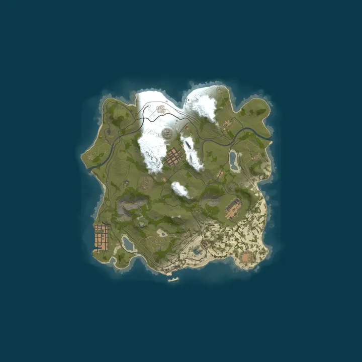 Map of PROJECT LAZARUS ORIGINAL | DayZ 2x | Weekly | Max 4 | Wiped 1/1