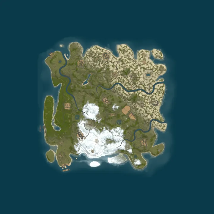 Map of [US] Northnet 1x PVE | Events | Raids | No Tech Tree | Custom W