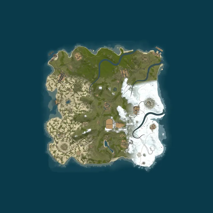 Map of RustForNoobs.com | SOLO ONLY | Weekly | US