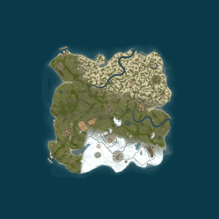 Map of ⦿ ICEFUSE 100X Kamikaze (Solo/Duo/Trio/Quad|X100)