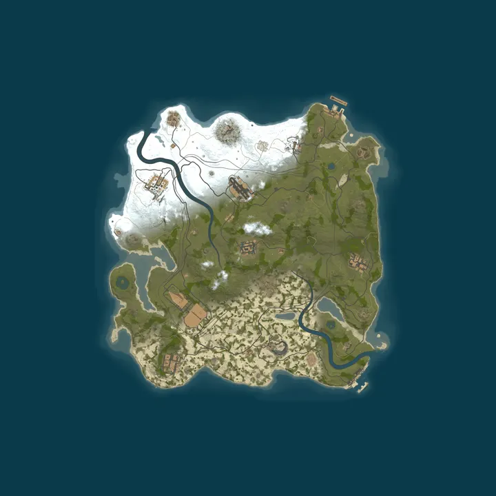 Map of ⦿ ICEFUSE 20X Phoenix (NoBP|PVP|Shop|MyMini|5X WIPED)