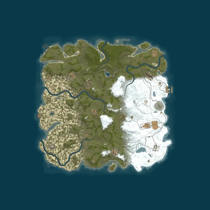 Map of US RENEGADE 2x Monthly Main | 50% Upkeep | No BP Wipe |
