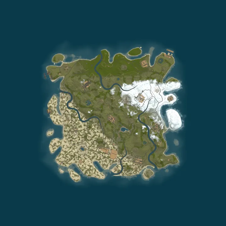 Map of [EU] Midlands Primitive pvp