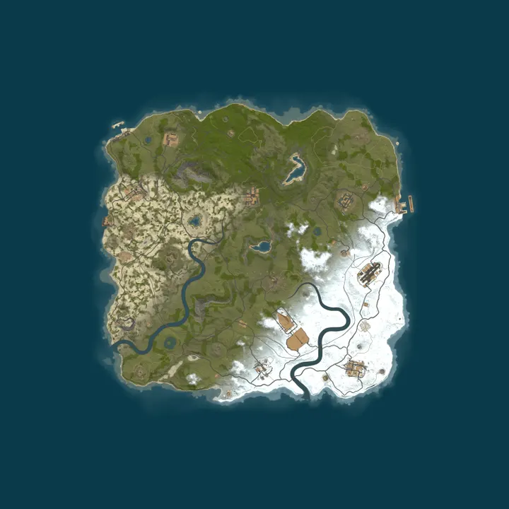 Map of Rustafied.com - EU Low Pop