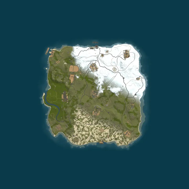 Map of WARBANDITS.GG EU 3X SOLO ONLY|Loot+|X3 JUST WIPED