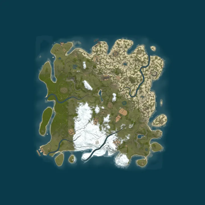 Map of ⦿ ICEFUSE EU 3X Duo (Solo/Duo|Loot x3|WIPED)