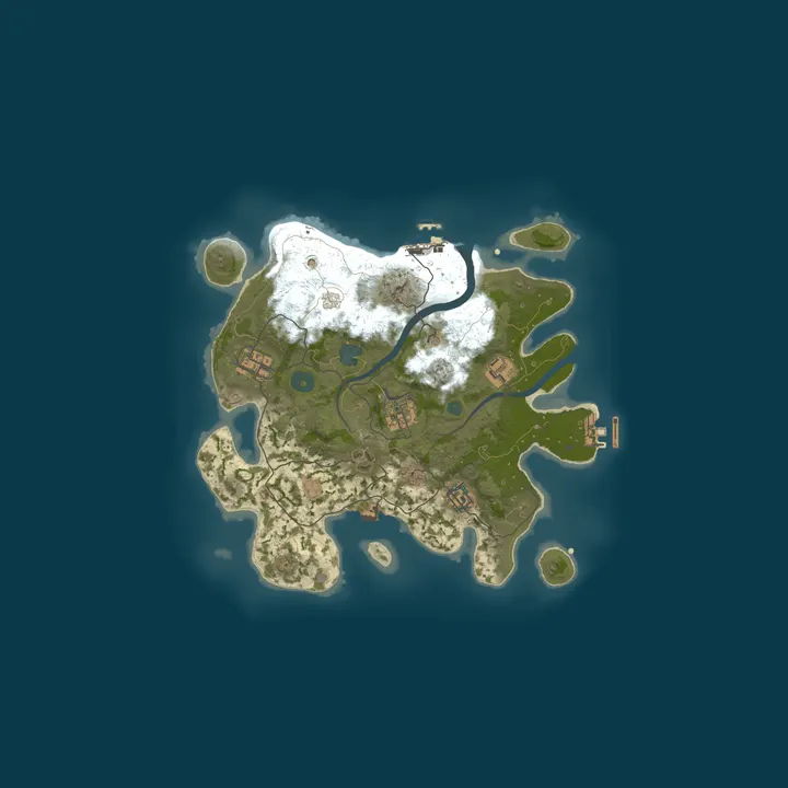 Map of My Apex Rust Server