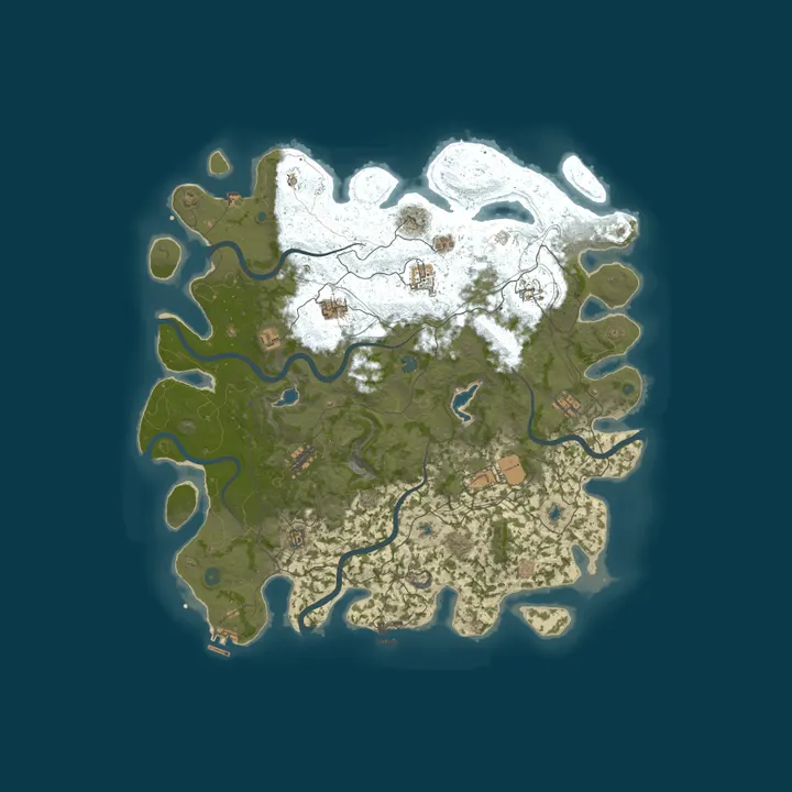 Map of Rusty Irish