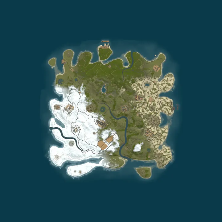 Map of Dracon Rust 2X | TP| Events| Kits| Wiped: 5/10 | 3 days ago