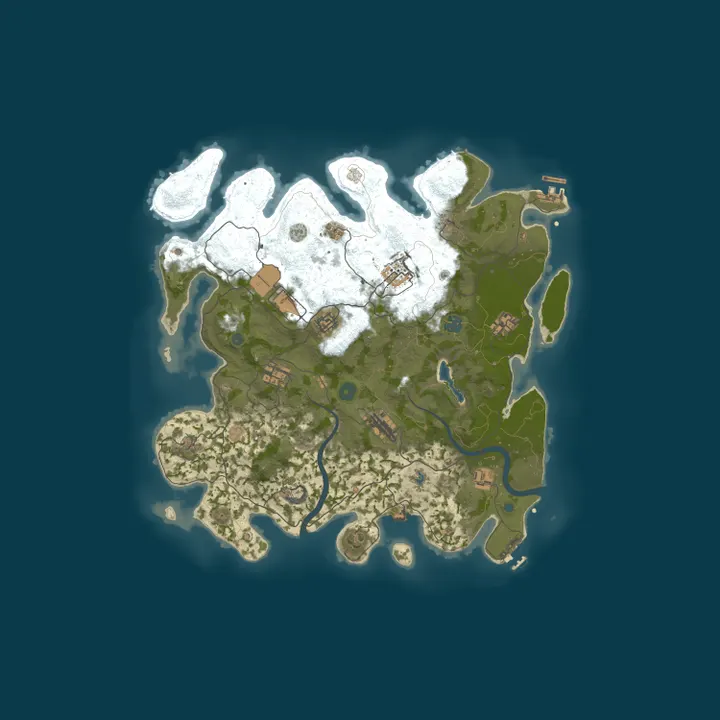 Map of Fun in the Sun PVE