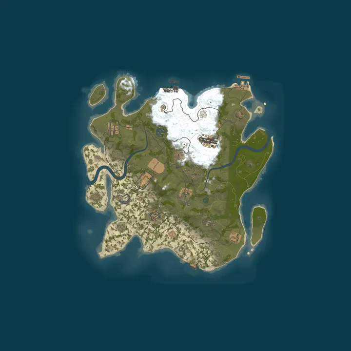 Map of [EU] Aether World | Almost Vanilla | No Group Limit