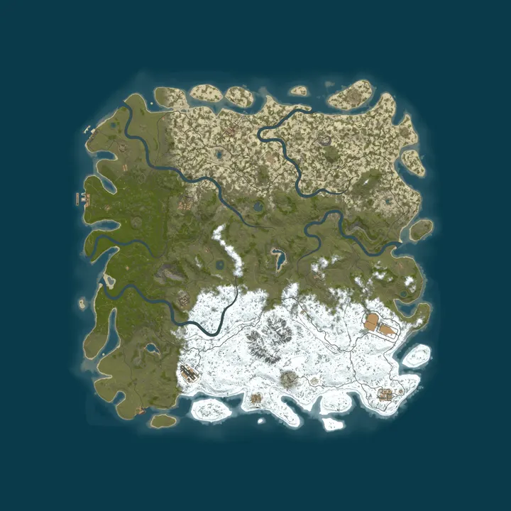 Map of 12/4- RNC - Rust'n Chill - Merry Christmas Fam