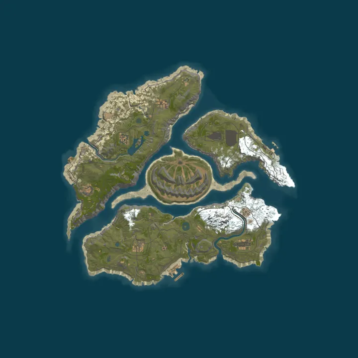 Map of Lexi's World PVE