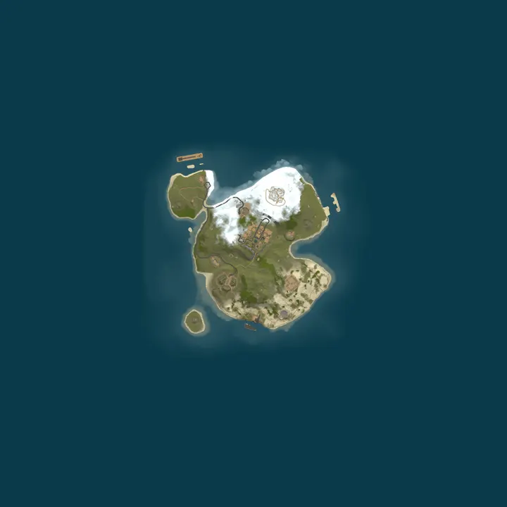 Map of Buildable Monuments 3x Loot 3x | InstaCraft | Kits