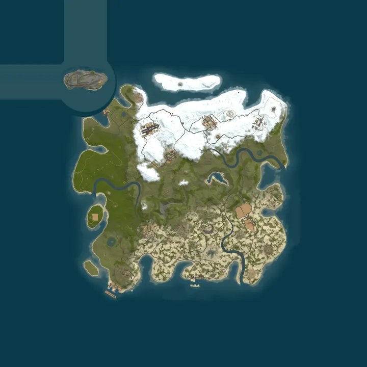 Map of Totals - Rust Server