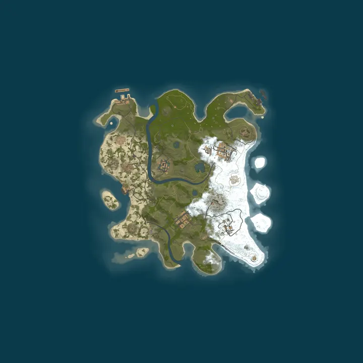 Map of US Hyper Rust 2x Main Shared Bps 6 MAX
