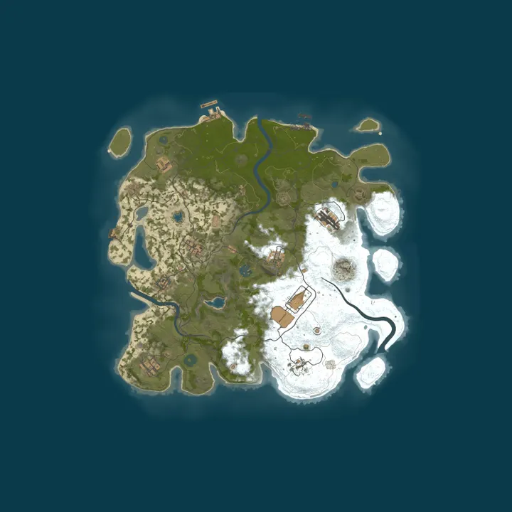 Map of Aegis 2x Gather & Loot | Better Loot | Furnace Splitter | QoL C