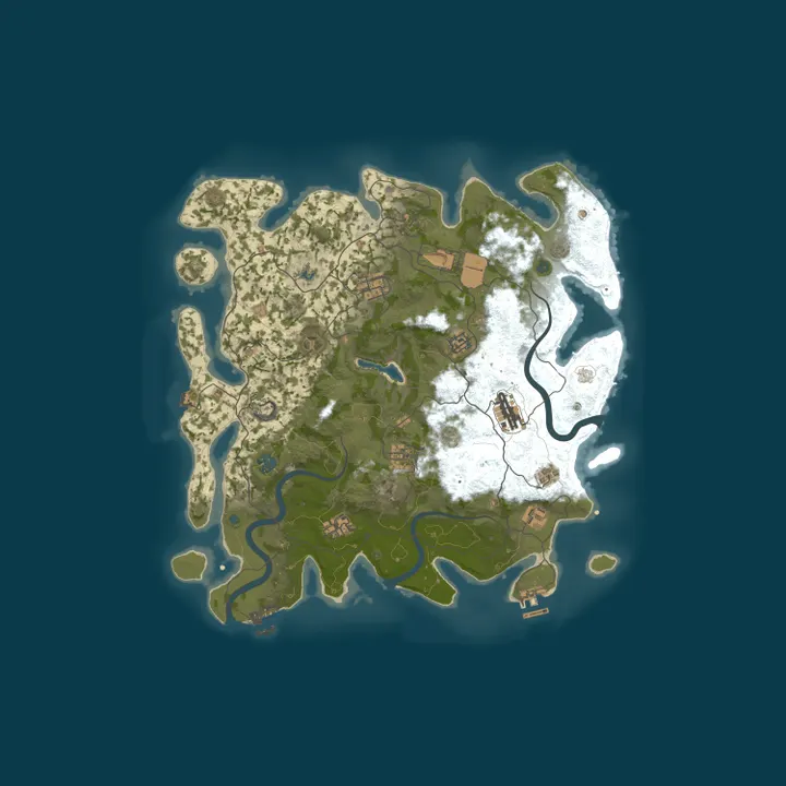 Map of AoW 2X Mondays, Solo-Duo, 2X, Better Loot