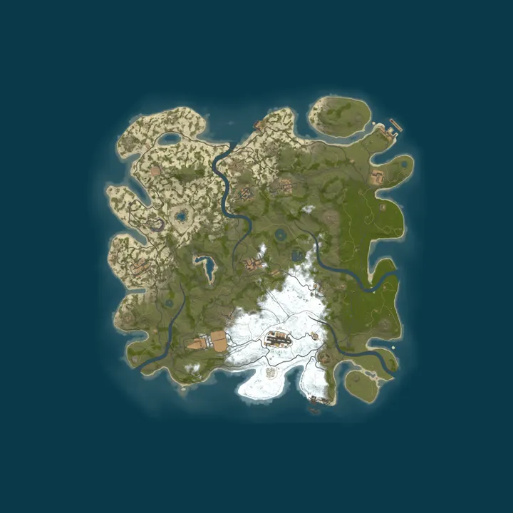 Map of Rumpus Rust | Monthly |