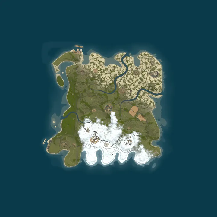 Map of T'Rust Issues 5x Loot++|NoBPs|Shop|Kits|Cases|Rewards|PVP