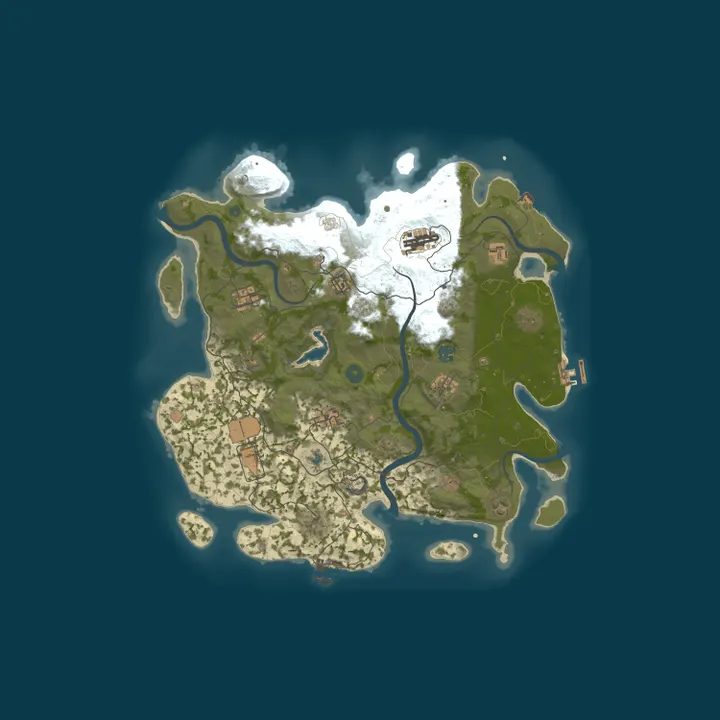 Map of Farming Paradise US|2x|Monthly|PVE/PVP