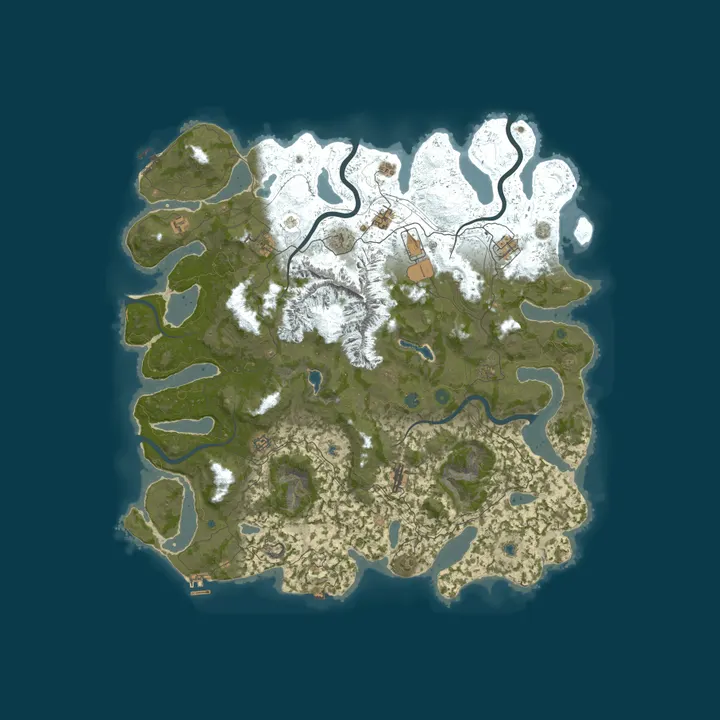 Map of Rusty Goats | Modded | War Mode | Solo/Duo/Trio