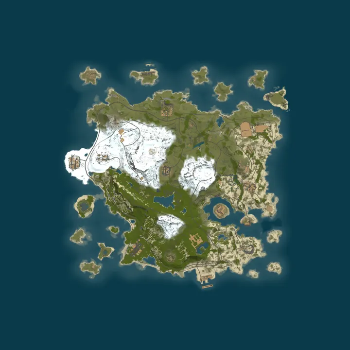 Map of Abusement Park Rust