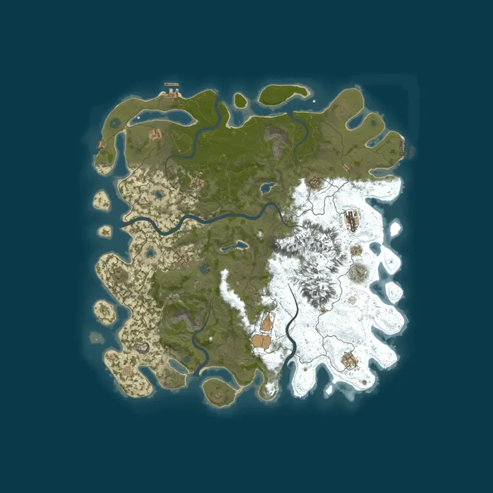 Map of Cybertek 2x offline raid limit 3
