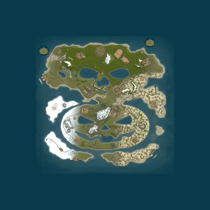 Map of {USA} Rusting Away {10X} Pure PVE Kits|Boss Monsters|Events|Bac