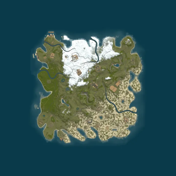 Map of Deer Path Servers