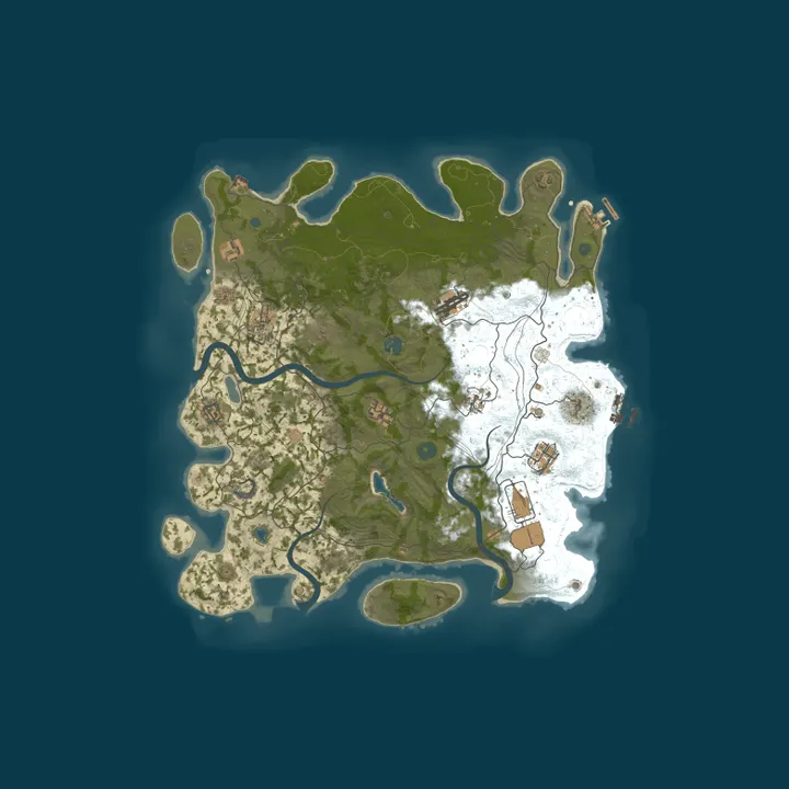 Map of MAD Island ~ [Offline Protection | Raidable Bases | Convoy]