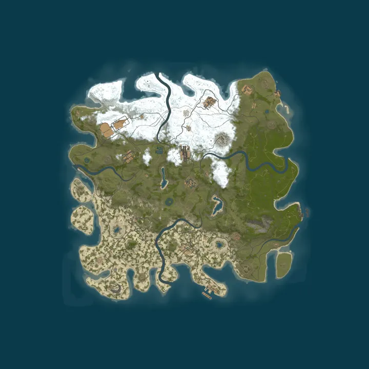 Map of [US] Projekt Phoenix│PvE/PvP│Beta