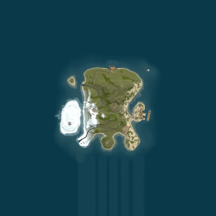 Map of [US] BEANS 3x | One Grid | Loot++ | Kits | Weekly Wipe