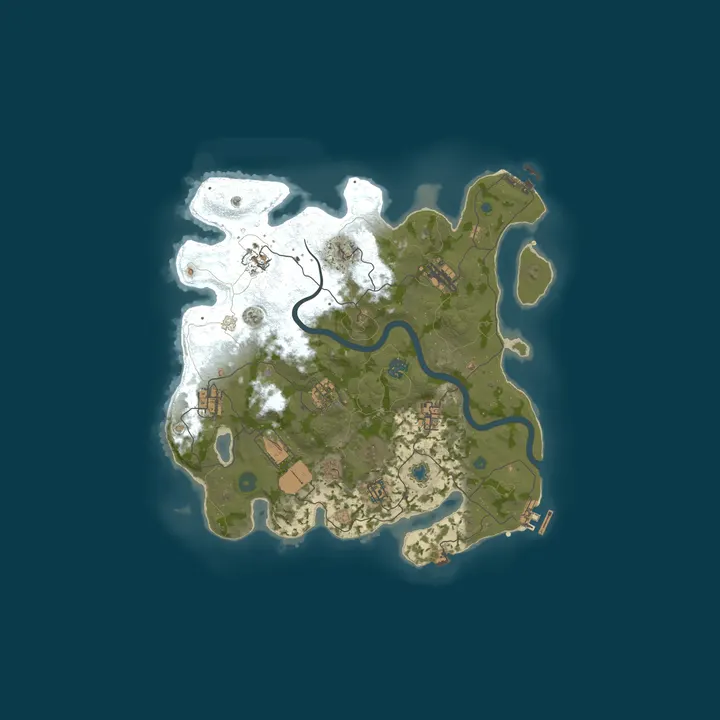 Map of BattleZone.gg — SOLO ONLY | Noob Friendly | Full Wiped