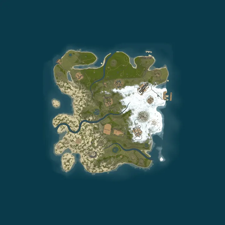 Map of Grub Lounge | Low pop | Monthly | Mini Spawns