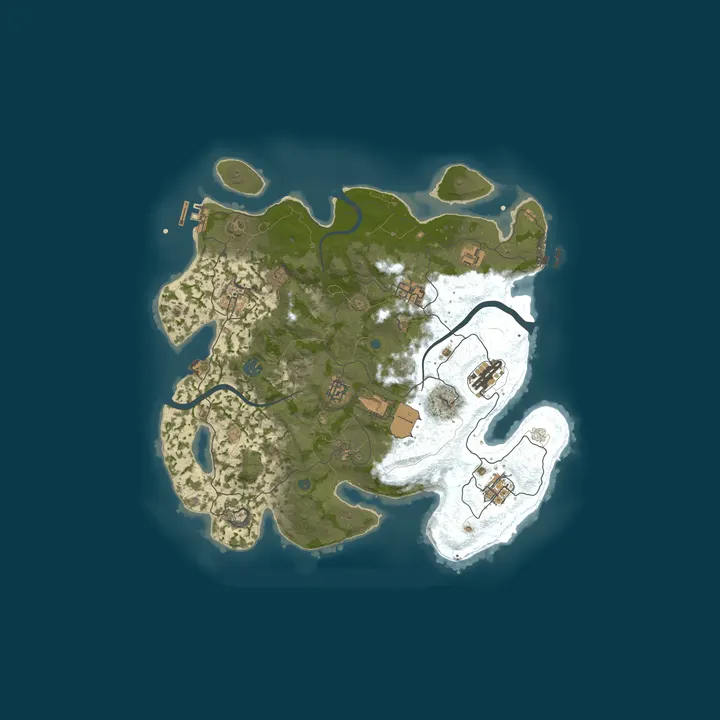 Map of RustyWageSlaves 2x Quads Offline Protection