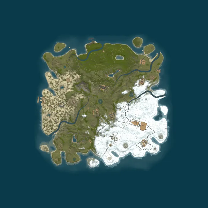 Map of loose noose