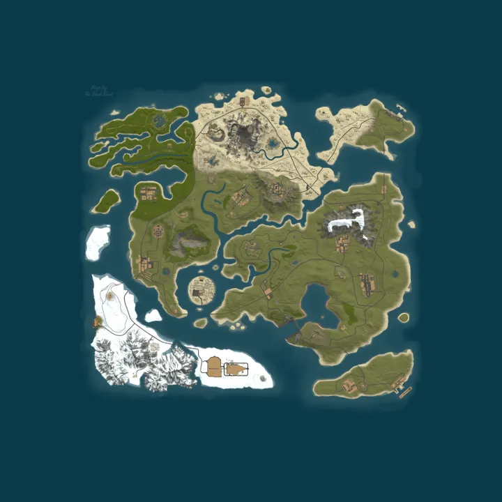 Map of ZeroHour 10x Server [Theme Park Island]
